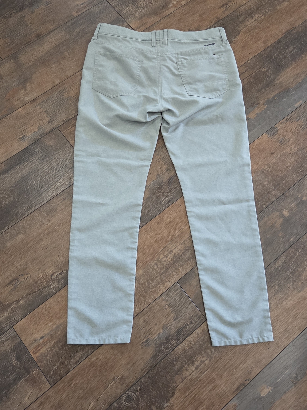 Bonobos Mens Golf Pants Slim Taper 31x30 Light Grey
